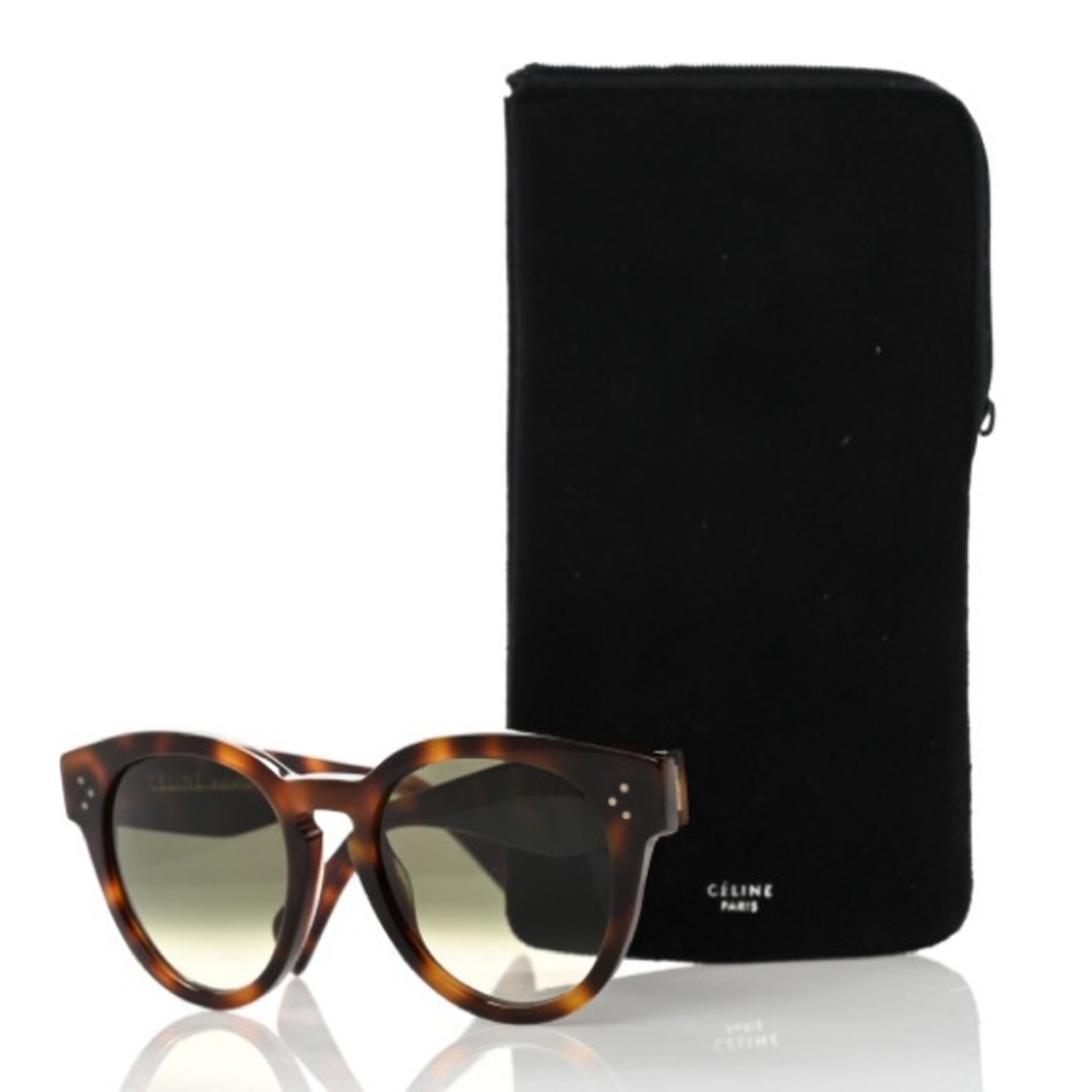 Celine classic oversized round cat eye sunglasses
